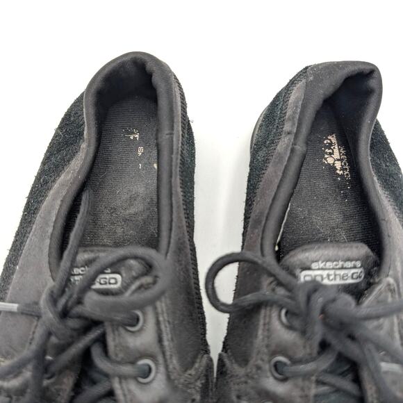 Skechers On the Go Flagship Boat Shoes Women's Round Toe Black Size US6 EU36 - Picture 12 of 12